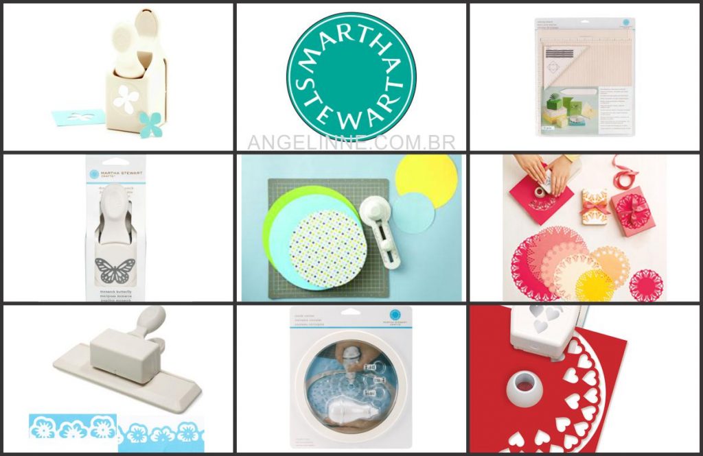 Ferramentas para Scrapbook Martha Stewart